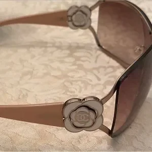 Accessories | Chanel Authentic Floral Sunglasses With Case  display picture 2